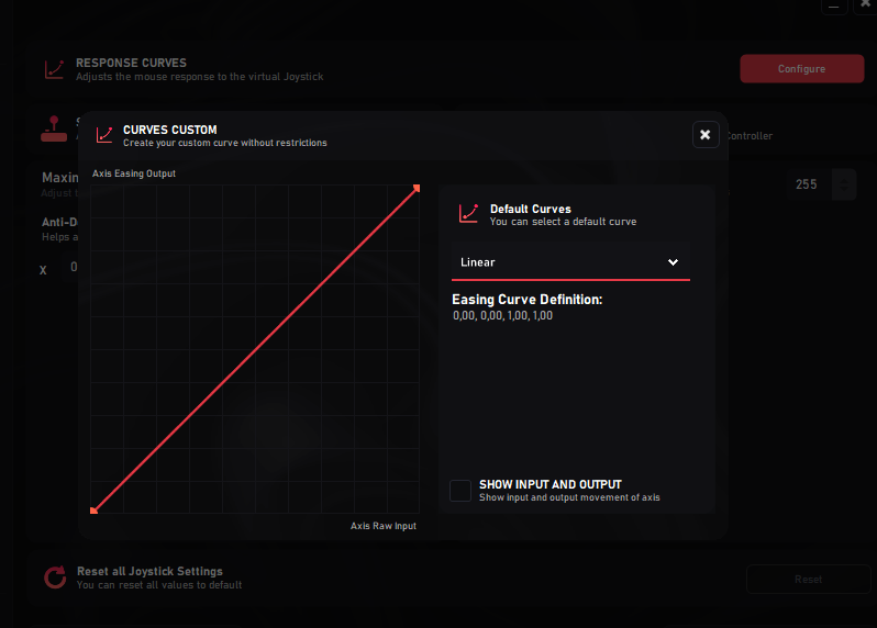 Response Curves Example