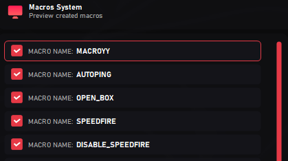 Editing an Existing Macro Example