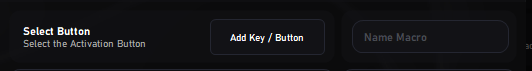 Activation Key and Macro Name Example