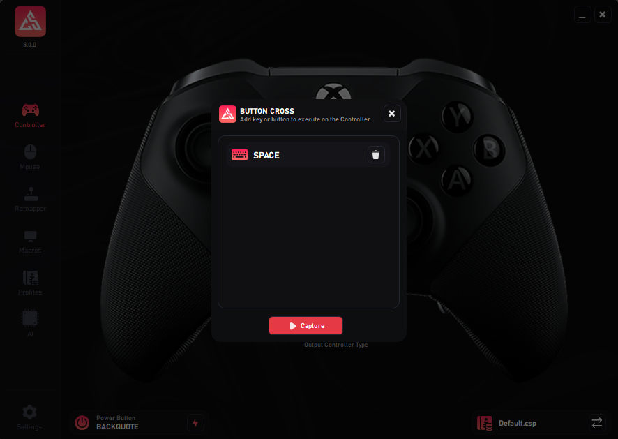 Capture Button Example